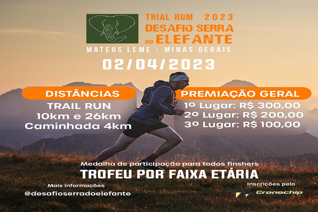 Imagem DESAFIO SERRA DO ELEFANTE - 2023